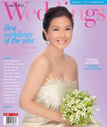 Metro Weddings Korina Sanchez Cover